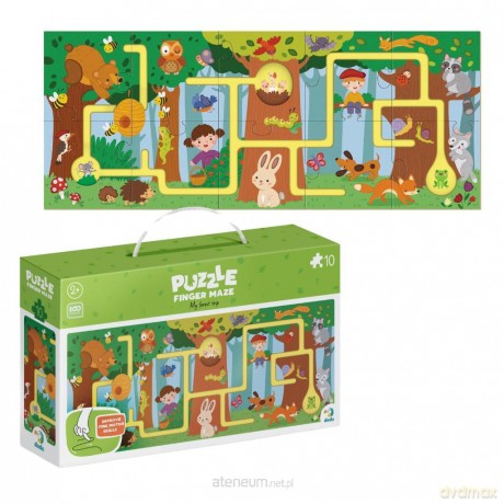 Puzzle labirynt Moja leśna wycieczka 300585 [PUZZLE]