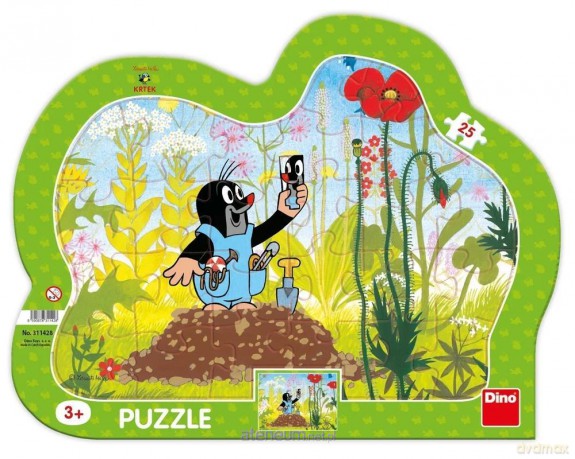 Puzzle ramkowe 25 Krecik i spodenki [PUZZLE]
