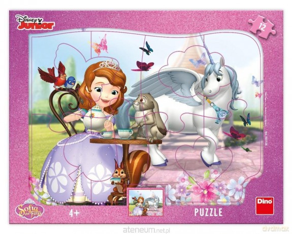 Puzzle ramkowe Jej Wysokość Zosia 12el [PUZZLE]