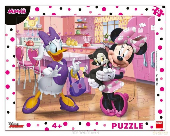 Puzzle ramkowe Myszka Minnie i Daisy 40el [PUZZLE]