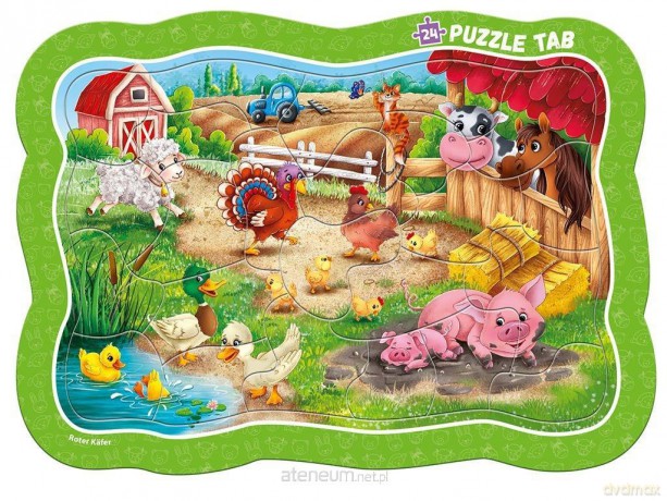Puzzle ramkowe. Farma [PUZZLE]