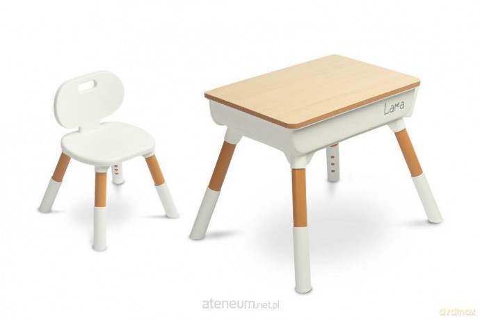 Stolik dziecięcy z krzesełkiem Lara wood