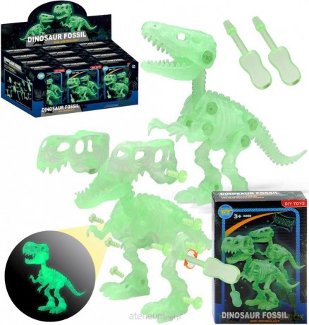 Szkielet dinozaura rozkręcany świecący [FIGURKA]