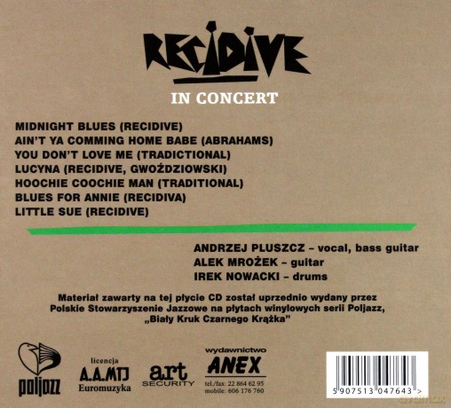 In Concert (Digipack) [CD]