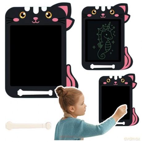 Tablica do rysowania LCD czarna