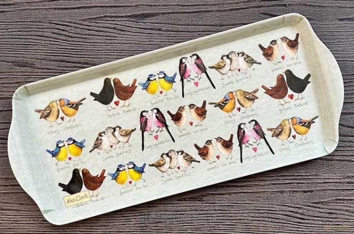 Taca kuchenna średnia Pary ptaszków