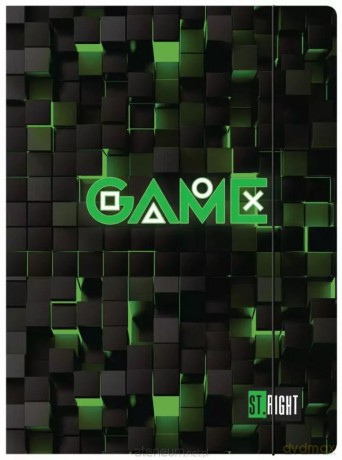 Teczka z gumką A4 Green Game