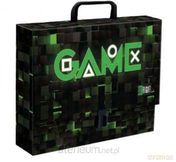 Teczka z rączką A4 XL Game green