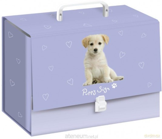 Teczka z rączką C4 10cm Puppy Sign