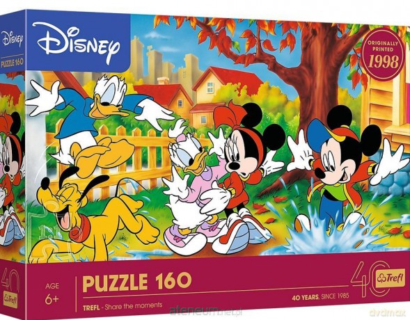 TREFL 160 el. Zabawa w kałużach Disney Mickey Mouse [PUZZLE]