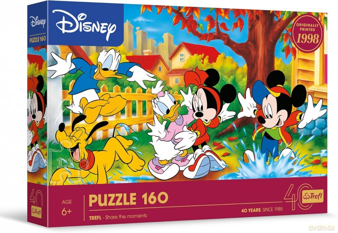 TREFL 160 el. Zabawa w kałużach Disney Mickey Mouse [PUZZLE]