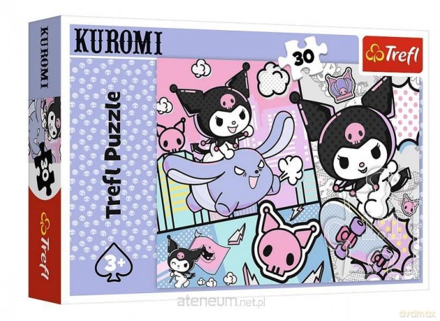TREFL 30 el. Zabawy z Kuromi Hello Kitty [PUZZLE]