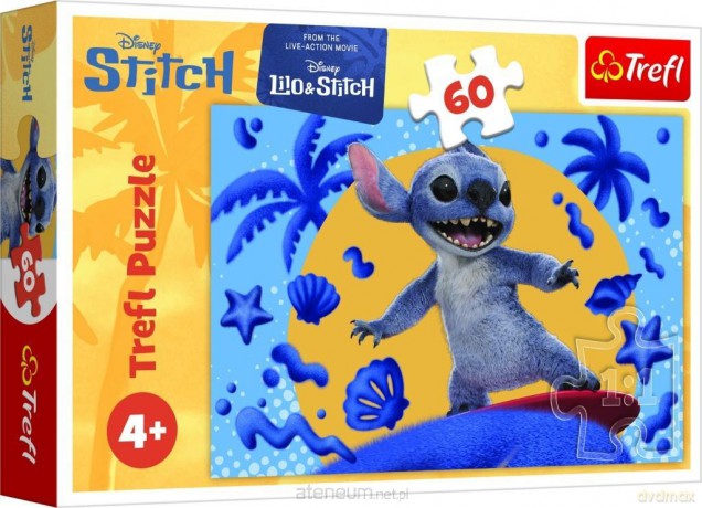 TREFL 60 el. Dzień ze Stitchem [PUZZLE]