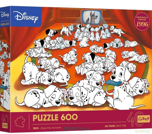 TREFL 600 el. 101 Dalmatyńczyków Disney [PUZZLE]
