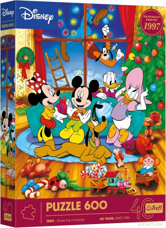 TREFL 600 el. Myszka Miki i Przyjaciele Święta Disney [PUZZLE]