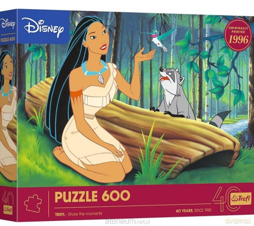 TREFL 600 el. Pocahontas Disney [PUZZLE]