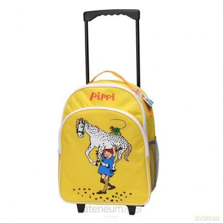 Walizka na kółkach Pippi żółta