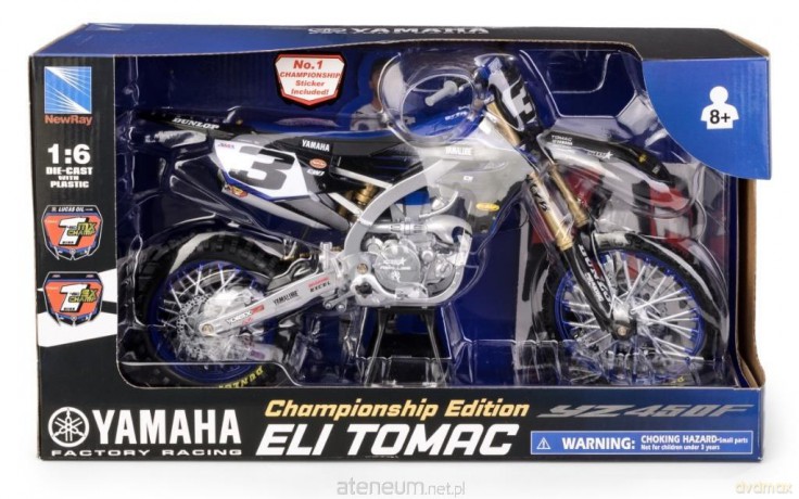 Yamaha YZ450F Star Racing 2022 Eli Tomac 1:6