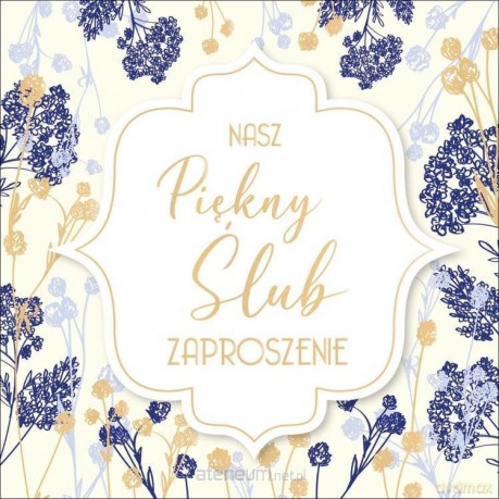Zaproszenie Ślub