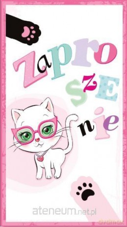 Zaproszenie Urodziny dziecięce (10szt)
