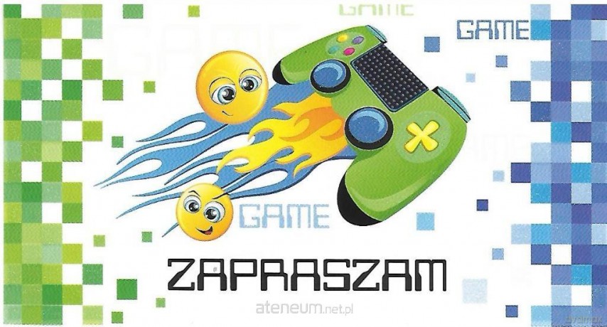 Zaproszenie Urodziny dziecięce (10szt)
