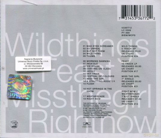 The Creatures: Beastiary Of [CD]