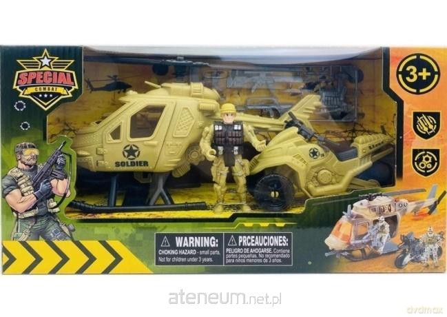 Zestaw militarny ze śmigłowcem