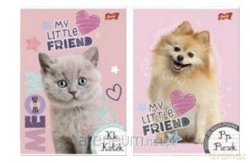 Zeszyt A4/32K linia 2kol My little friend (15szt)