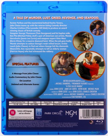 A Fish Called Wanda (Rybka zwana Wandą) [Blu-Ray]