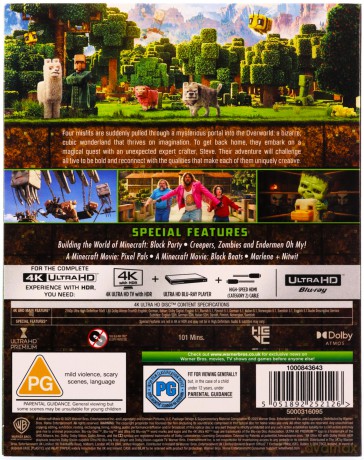 A Minecraft Movie (Minecraft: Film) [Blu-Ray 4K]