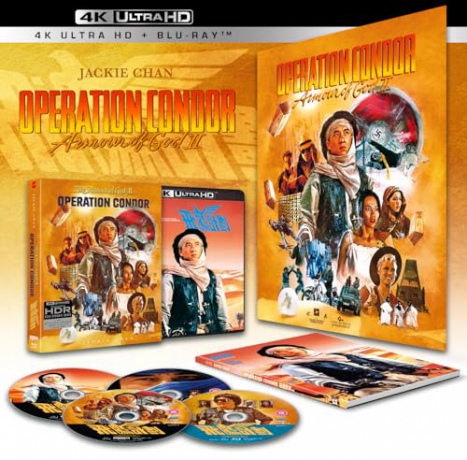 Armour of God II - Operation Condor (Deluxe Collectors) (Zbroja Boga 2) [4xBlu-Ray 4K]
