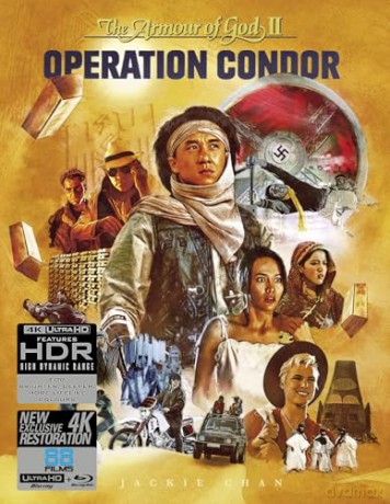 Armour of God II - Operation Condor (Deluxe Collectors) (Zbroja Boga 2) [4xBlu-Ray 4K]