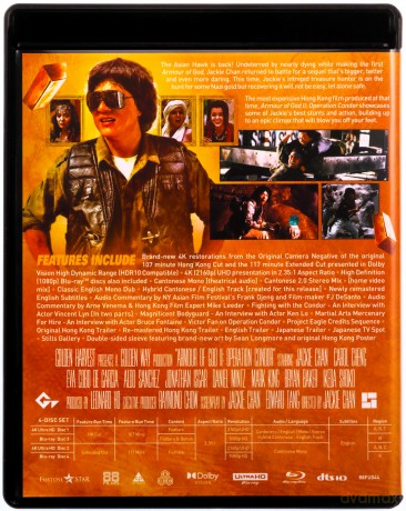 Armour of God II - Operation Condor (Deluxe Collectors) (Zbroja Boga 2) [4xBlu-Ray 4K]