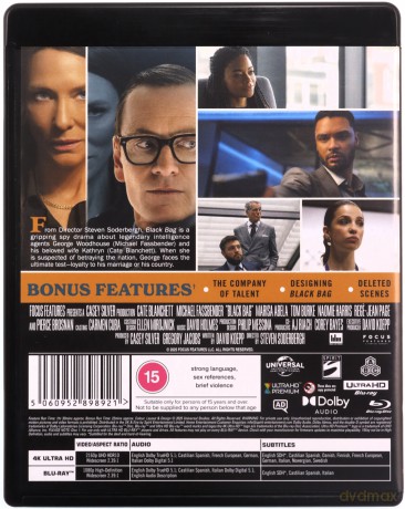 Black Bag (Szpiedzy) [Blu-Ray 4K]+[Blu-Ray]
