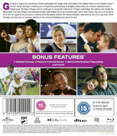 Bridget Jones 1-4 [4xBlu-Ray]
