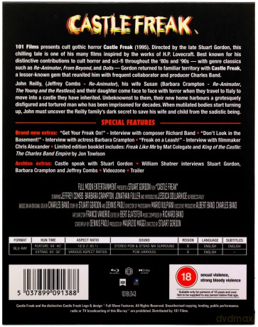 Castle Freak (Limited) (Potwór na zamku) [Blu-Ray]