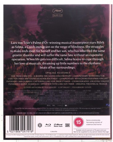 Dancer In The Dark (Tańcząc w ciemnościach) [Blu-Ray]