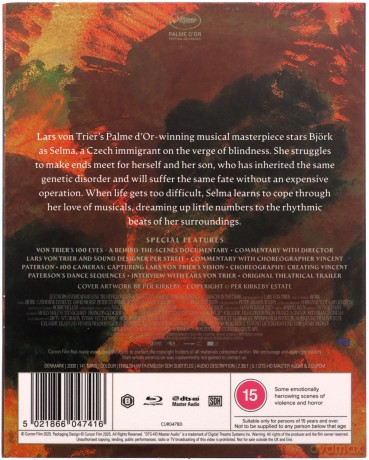 Dancer In The Dark (Tańcząc w ciemnościach) [Blu-Ray]