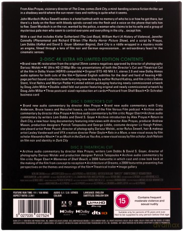 Dark City (Limited) (Mroczne miasto) [Blu-Ray 4K]+[Blu-Ray]