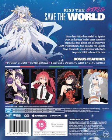 Date A Live V - The Complete Season [2xBlu-Ray]