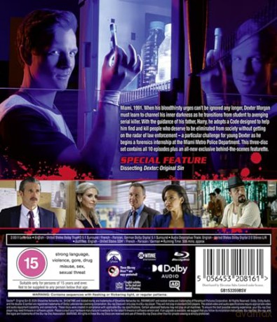 Dexter: Original Sin - Season One [3xBlu-Ray]
