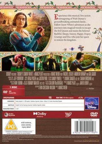 Disney's Snow White (Śnieżka) [DVD]