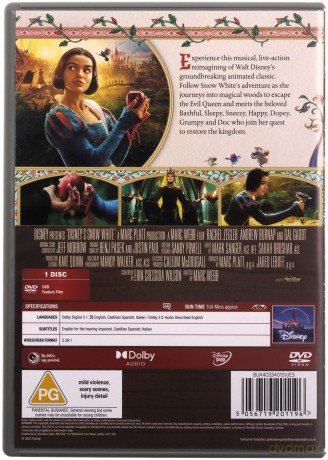 Disney's Snow White (Śnieżka) [DVD]