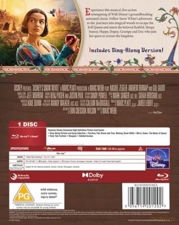 Disney's Snow White (Śnieżka) [Blu-Ray]