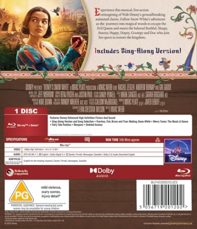 Disney's Snow White (Śnieżka) [Blu-Ray]