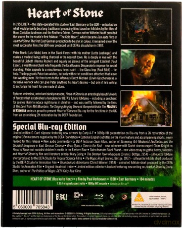 Heart Of Stone (Das Kalte Herz) (Limited) (Kamienne serca) [Blu-Ray]