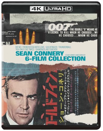 James Bond: Sean Connery 6-Film Collection (Vanilla Version) [12xBlu-Ray 4K]