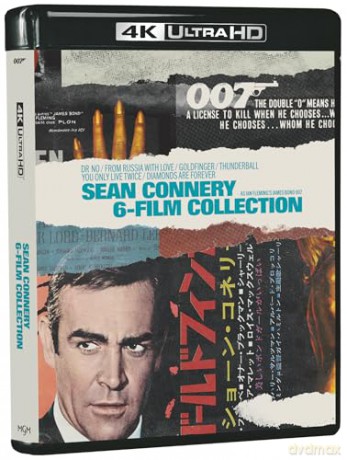 James Bond: Sean Connery 6-Film Collection (Vanilla Version) [12xBlu-Ray 4K]
