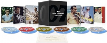 James Bond: Sean Connery 6-Film Collection Library Case [6xBlu-Ray 4K]+[6xBlu-Ray]