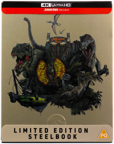 Jurassic Park Trilogy (Limited) (steelbook) [3xBlu-Ray 4K]